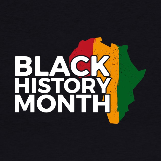 black history month map by Mstudio